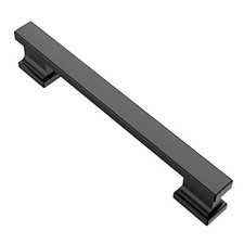 Pack Cabinet Pulls, 5 Inch 128mm Hole Centers 5" Hole Center 10 Matte Black
