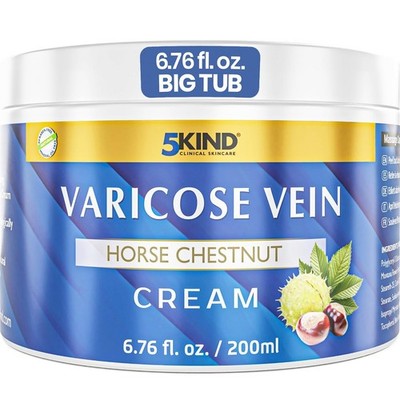 Varicose Veins Treatment for Legs 6.76 Fl Oz - Horse Chestnut Cream for Varicose