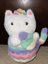 FAO SCHWARZ plush mercat mermaid cat Nonfunctioning battery compartment removed