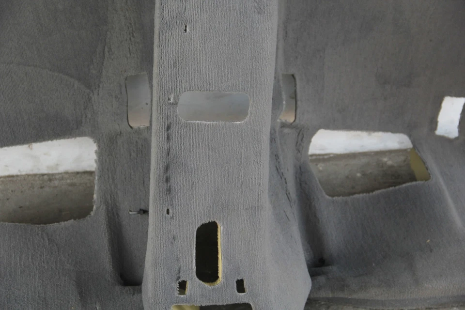 Mercedes CLS500 06 Front/Rear Grey Floor Carpet 06, A695, OEM, 2006 Foto 4 de 4