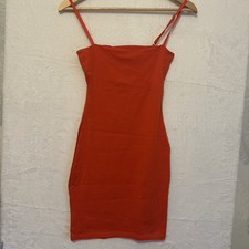 ZARA Orange Mini Dress EUR M, USA M, MEX 28, UK size 10-12