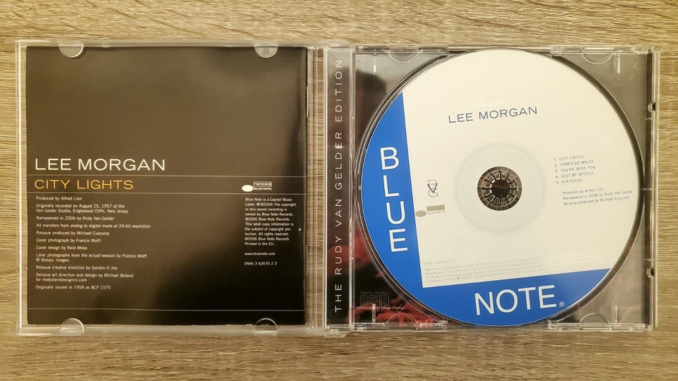 Lee Morgan - City Lights - Audio CD - Blue Note - 1958 - Image 4 of 4