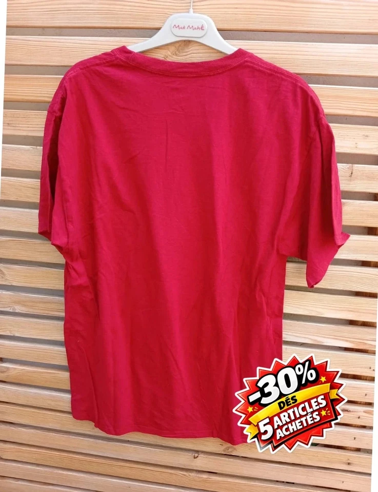 Tee-shirt Homme Rouge Taille L Gear Fripp Island South Carolina - Photo 3/3