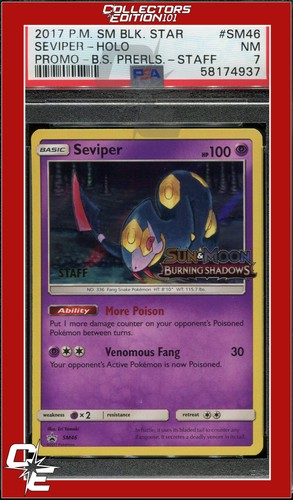 Seviper graded PSA 7 for sale on eBay