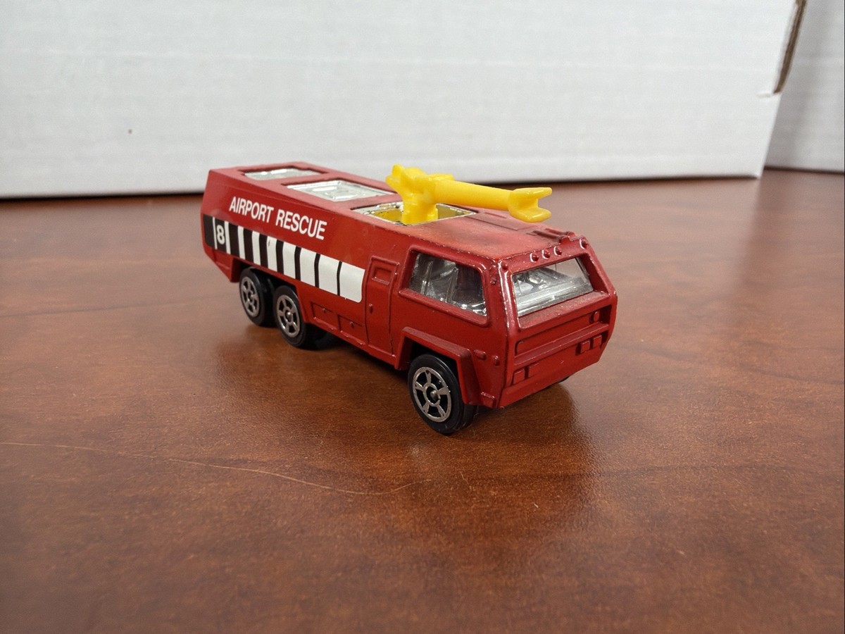 Vintage CORGI CHUBB Fie Truck Airport Rescue Made In Great Britain
