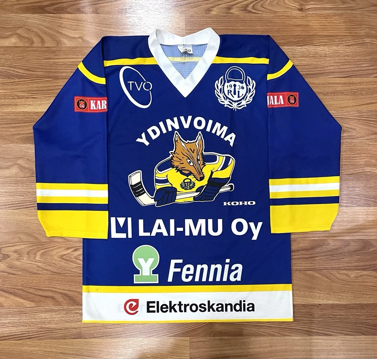 Maillot De Hockey Finlande Suomi XL – Authentique Et En Très Bon état
