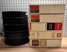 Lot of 5 Vintage Kodak Carousel 80 Slide Projector Per Trays with Original Box