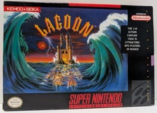 Lagoon RPG SNES Super Nintendo Authentic Box Only No Game Or Manual 1991
