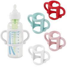  4-Pack Bottle Handles for Dr Brown Narrow Baby Bottles with Easy Grip Handles