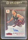 2025-26 Panini Contenders EuroLeague Melvin Ajinca Auto Autograph Red #/49