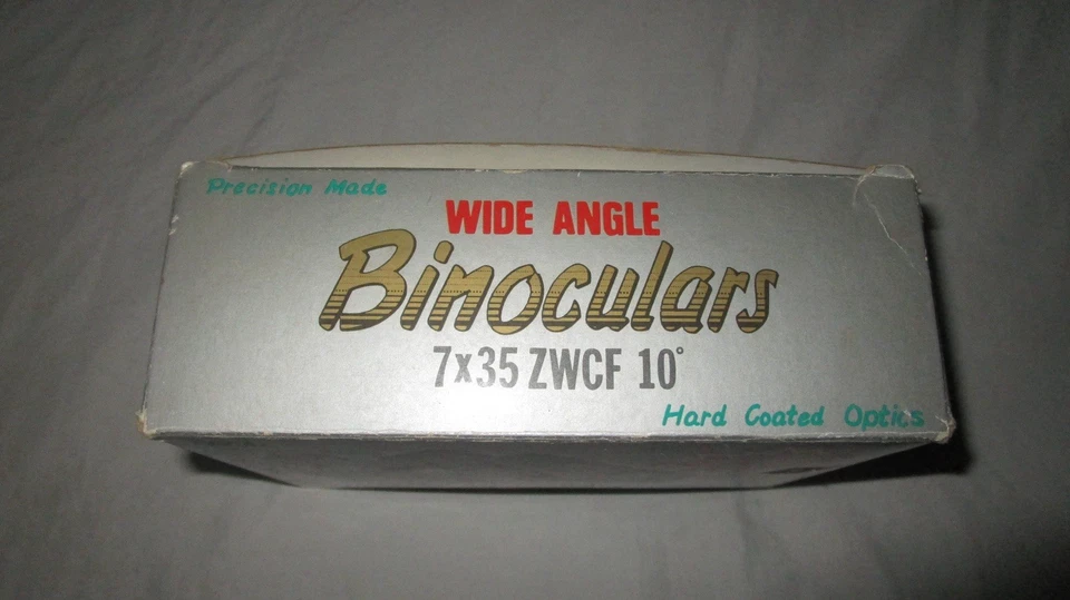 VINTAGE KMART FOCAL BINOCULARS WIDE ANGLE 7x35 ZWCF10 525 Ft-1000yds - Image 2 of 4