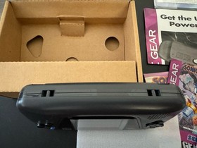 Sega Game Gear Super Sonic System Console Bundle RECAPPED Works Great!