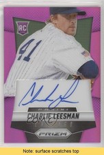 2014 Panini Prizm Auto Purple Prizm 50/99 Charlie Leesman #CL Auto READ 1u6
