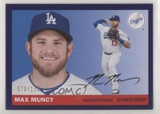 2020 Topps Archives 1955 Topps Purple 70/175 Max Muncy #54 0n1s