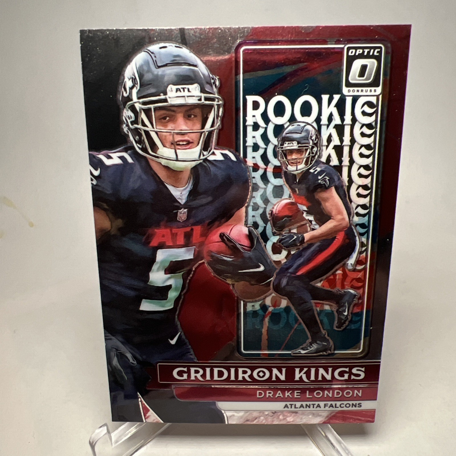 2022 Panini Donruss - Rookie Gridiron Kings Drake London #RGK-6 (RC)