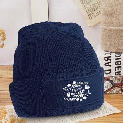 Happy Harvest Beanie rustikal Landwirtschaft Herbst Saison Thanksgiving für Sie und Ihn