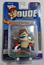 Tech Deck Dude Evolution Crew e2 Rusty #028 Magnetic Feet & Fast Wheels 2003 NIB