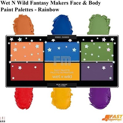 Wet N Wild Fantasy Makers Face & Body Paint Palette - Rainbow