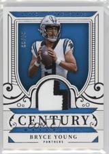 2025 Panini National Treasures Century Materials 34/99 Bryce Young #CM-BYG 17uv