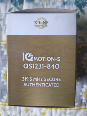 Qolsys QS1231-840 IQ Wireless PIR Motion Sensor, Interlogix Compatible Security