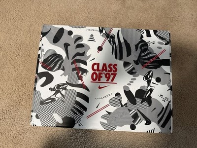 Nike Class of '97 Pack Foamposite Pro Hawk Flight White Black 808643-100