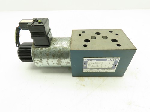 Bosch 918 / 0 811 020 040 Hydraulic Solenoid Valve 24V Coil 3500 PSI
