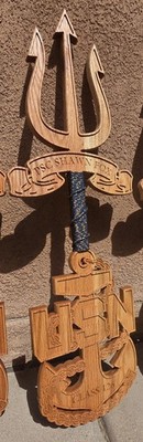 Custom U.S. Navy Chief Paddle Anchor Trident 36
