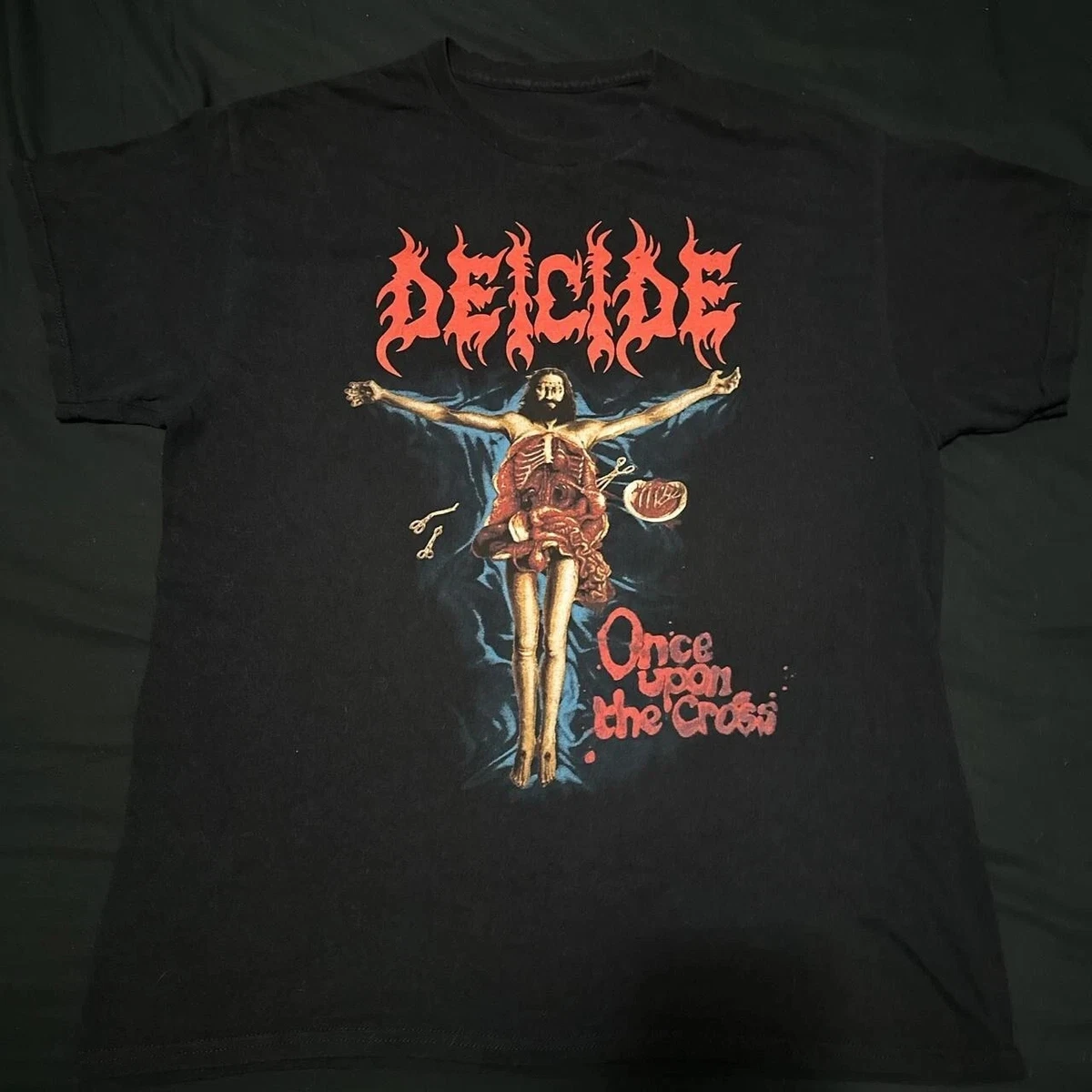 Deicide Once Upon The Cross In Men's T-Shirts for sale | eBay