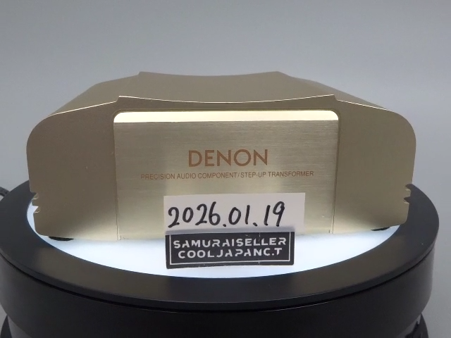 DENON AU-103 Step-Up Transformer for MC Cartridge Phono Audio