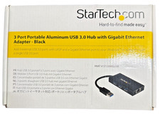 NEW StarTech ST3300GU3B 3-Port USB 3.0 Hub Wi...