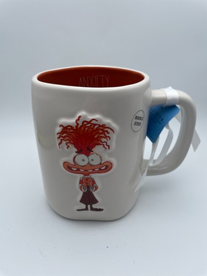 #ad #ad Rae Dunn Disney Pixar Mug Inside Out 2 ANXIETY I#x27;M FINE Double Sided 22oz B98 $21.99