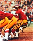 Sonny Jurgensen HOF Autographed 8x10 Line Up Photo w/ HOF- JSA *Black