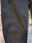 JELEEY Slim Black Dark Wash Denim Barrel Jeans Stretch 5-Pocket Zip/Button 28 — photo 4