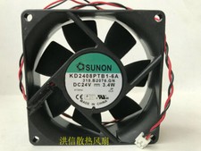 1pcs SUNON KD2408PTB1-6A DC24V 3.4W 8025 Inverter Cooling Fan 2pin