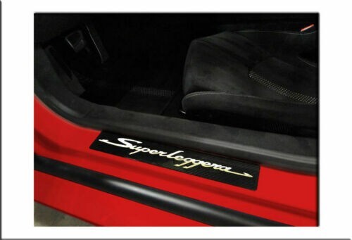 CARBON FIBER LAMBORGHINI GALLARDO SUPERLEGGERA DOOR SILL SCUFF KICK PLATES COLOR