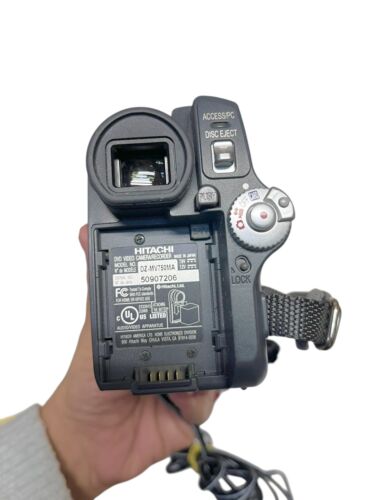 Hitachi DZ-MV580A DVD Camcorder W battery & Disc Tested With Power Cord - Picture 12 of 12