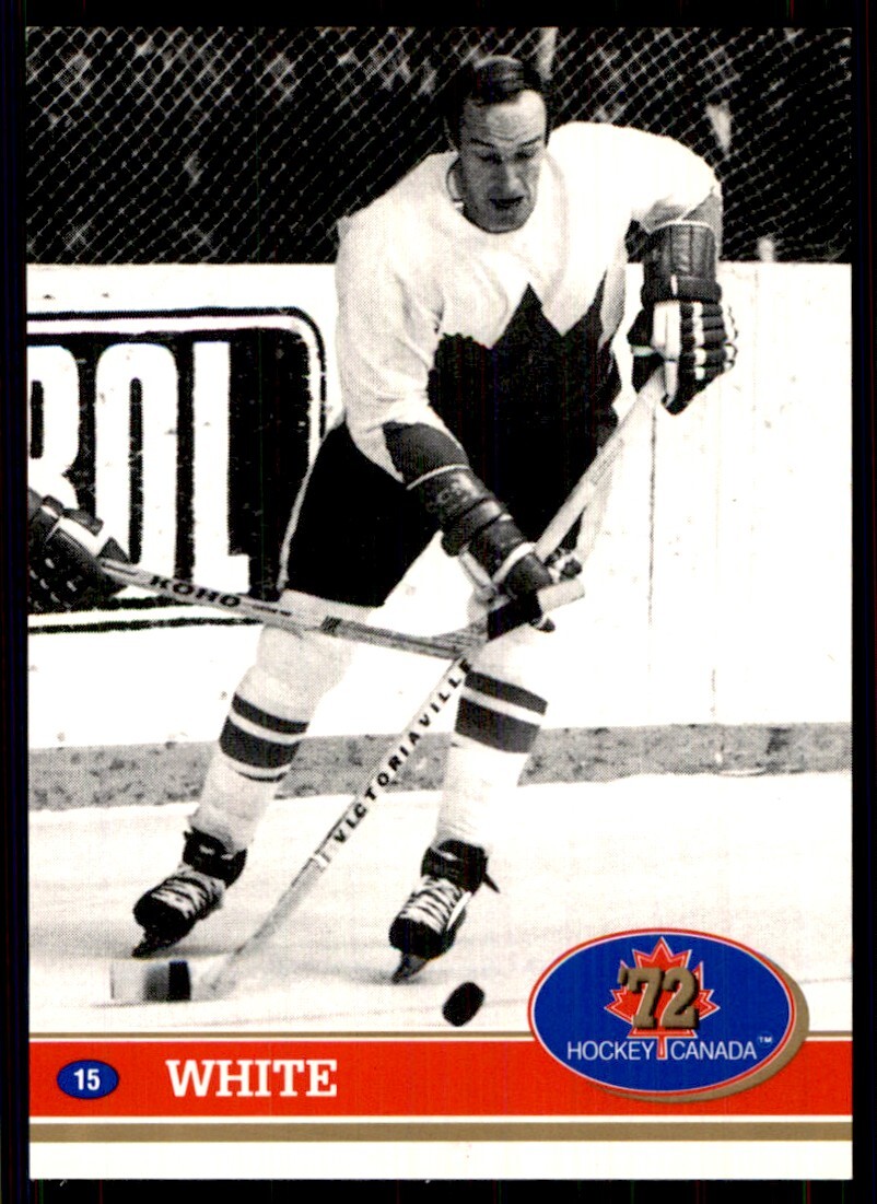 1991-92 Future Trends Canada ’72 Bill White Canada #15