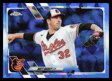 2021 Topps Chrome Update Sapphire Matt Harvey   US87 Baltimore Orioles