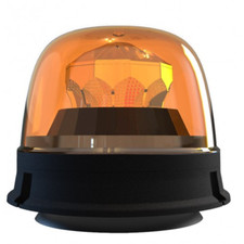 LAMPEGGIANTE 12/24 28W 10 LED 7 FUNZIONI FLASH/ROTANTE
