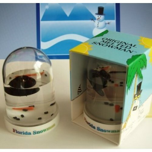 The Original Florida Melted Snowman Snow Globe NOS 1982 eBay