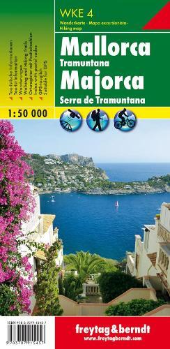 Majorca - Serra De Tramuntana Hiking + Leisure Map 1:50 000 (Map)