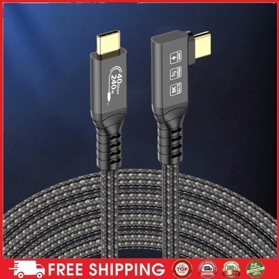 PD 240W Type C To C Cable 8K/6K 60Hz USB4.0 Gen3 for MacBook Pro/Samsung S21