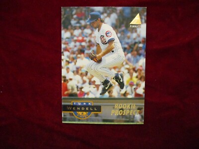 1994 Pinnacle Baseball Card #254 Rookie Prospect Turk Wendell | eBay