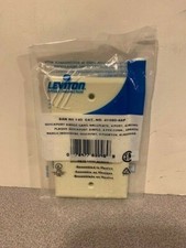 NEW LEVITON Quickport 1-Gang 4-port Almond Wallplate 41080-4AP FREE S/H