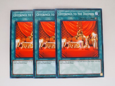 Yu-Gi-Oh! Karte „Offerings To The Doomed“ – SDPL-EN023, Common, 1. Edition Aus Structure Deck