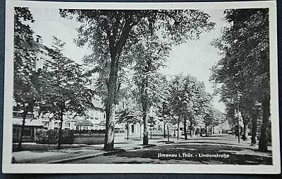 50655 Photo - AK Ilmenau in Thuringia Lindenstraße 1958