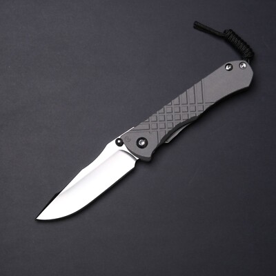 Chris Reeve Knives Umnumzaan - Sand Blasted / Drop Point MagnaCut Blade