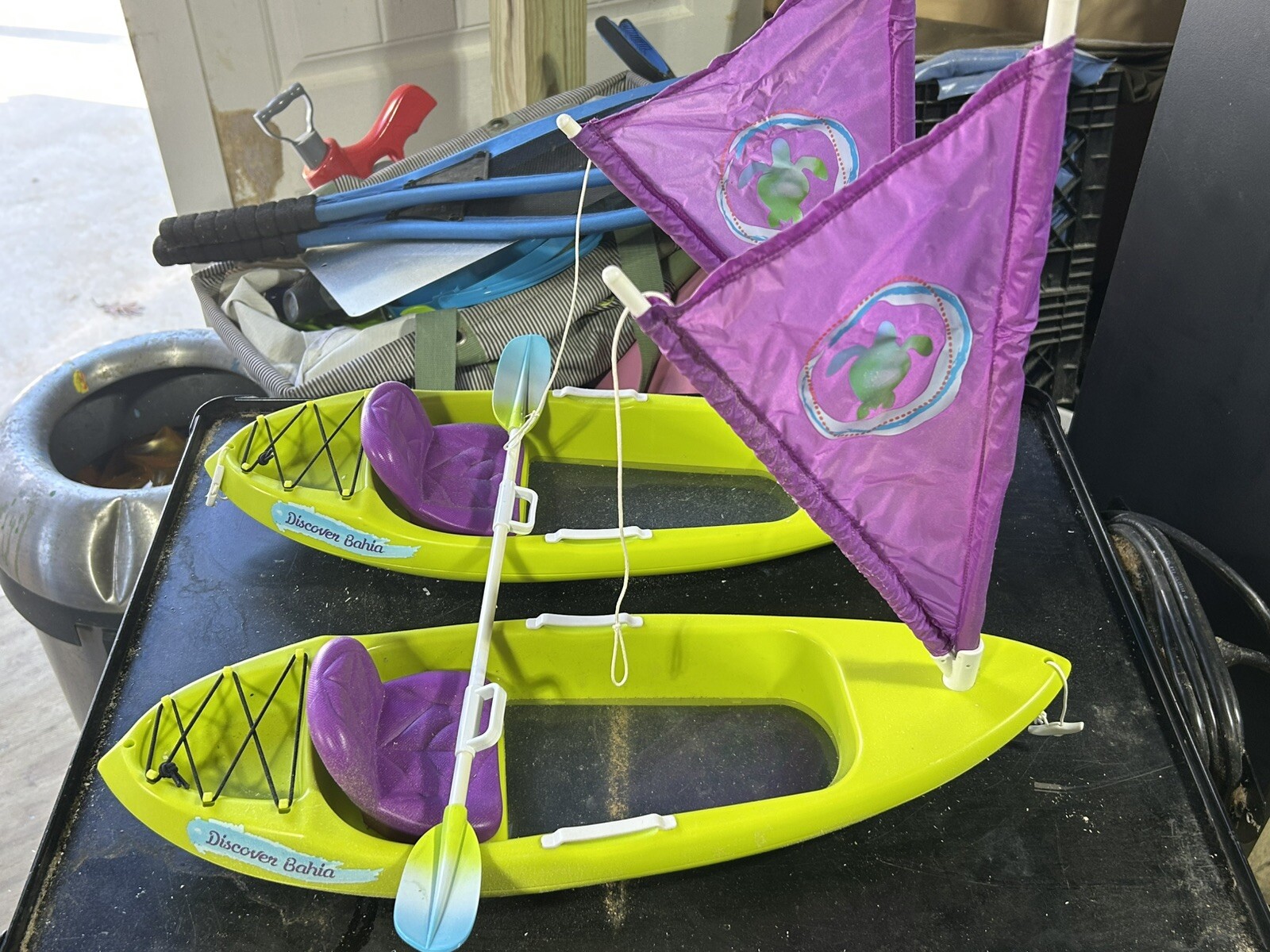 Juego de 2 American Girl Lea 2016 GOTY - LEA'S OCEAN KAYAK SET