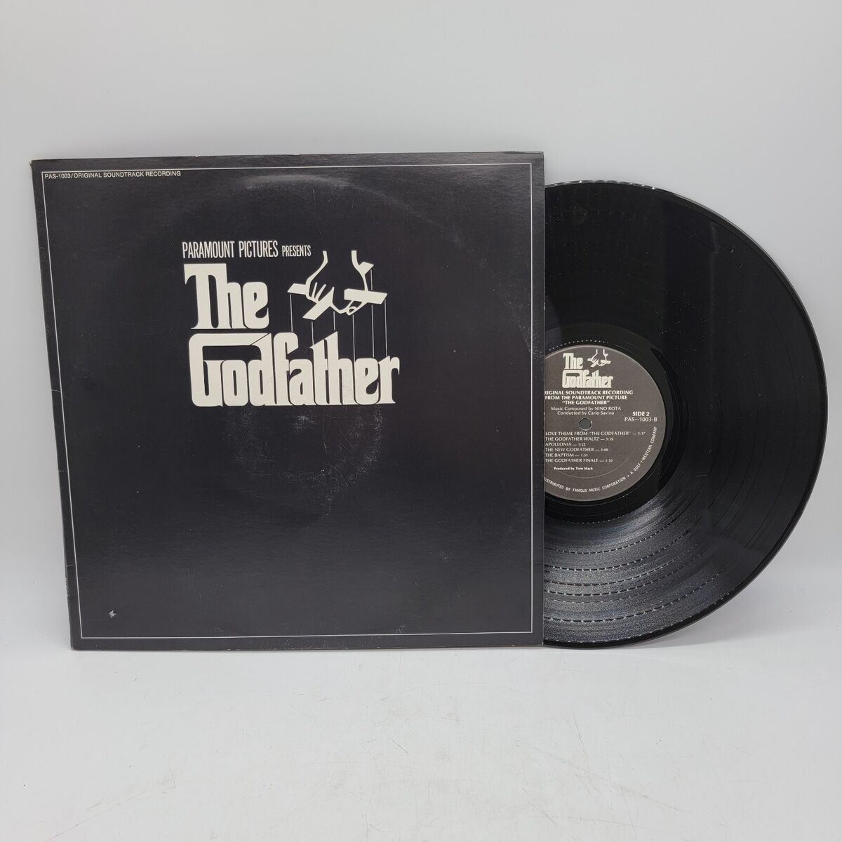 Paramount Records The Godfather Original Soundtrack LP Paramount Records The Godfather Original Soundtrack LP