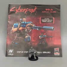 EXCLUSIVE JONATHAN WARLOCK POWERS CYBERPUNK RED MINIATURE MONSTER FIGHT CLUB